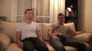 BRIAn Fuckd by his best Friend in the Sofa for Fun Sex 1