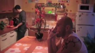 Slut Tiwnk Fucked by XXL COCK i the Kitchen 4