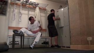 Young Sportive Dude Fucked by Badboy in Jogging at the Public Locker Room 2