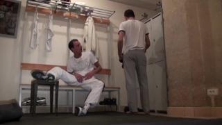 Young Sportive Dude Fucked by Badboy in Jogging at the Public Locker Room 3