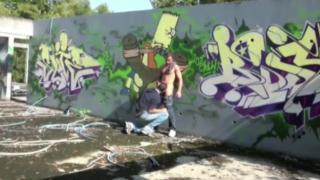 The French Twink MIGUEl Fucked by KAMERONF ROST Outdoor Place 10