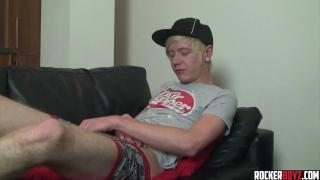 Big Dick British Twink Loves to Jerk off on Video 1