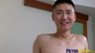 PETERFEVER Athletic Asian Hans Raw Showers and Jerks off 6