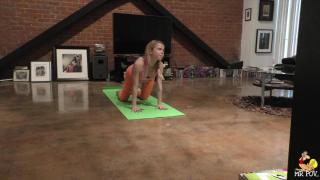 You must Watch Alina West Practice Yoga and get Sodomized! 1