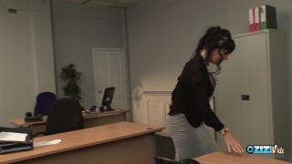 Brunette Secretary Fucking with her Horny Boss in the Office 1