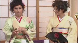 Naughty Babes in Yukata Costume are having Group Sex 2