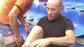 THE BEST OF FRENCH PORN GAY AMATOR 64 Fucke Dby Arab in Public Staidium 10