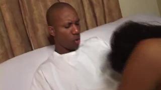 African MILF with Big Booty and Nice Tits Gets Fucked Hard on Couch and Gets Facialed 1