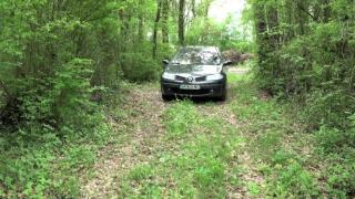 JUAN Donen Ses Sketts à Sniffer Dan SA Voiture En Plan Exterieur 1