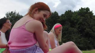Atomic Girl Wedgies with Lots of Colorful Panties and Thongs in Miniskirts Socks try on Outdoors - Pornhub.com 11