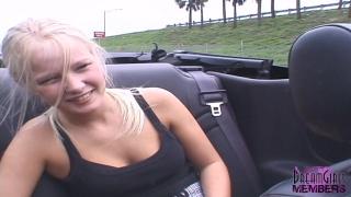 Hot Blonde Rides around Topless in my Convertible - Pornhub.com 6