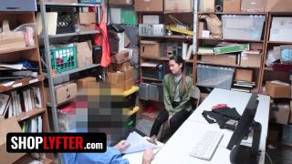 Shoplyfter - Skinny Mischievous Asian Jade Noir Caught Stealing and got Disciplined by Perv Officer - Pornhub.com 1