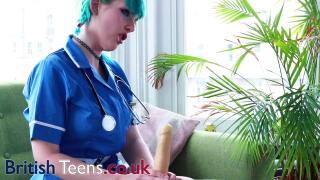 British Student Nurse gives you Jerk off Instructions - Pornhub.com 8