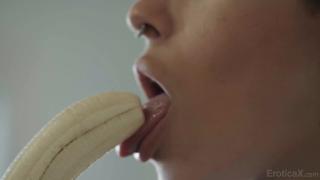 Sensual Fruit Play N' Kitchen Fuck for Hot Couple - Brooklyn Gray - EroticaX - Pornhub.com 3