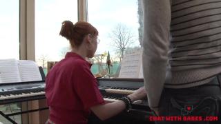 Schoolgirl Gets Fucked in the Ass during Piano Lesson - Pornhub.com 2