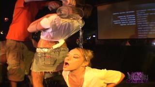 Bored Housewives let Loose in Wild Wet T-Shirt Contest #1 - Pornhub.com 3