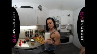 Julia Exclusiv a Tattooed MILF Gets Horny and Naughty in the Kitchen while Preparing Sweets for You. - Pornhub.com 1