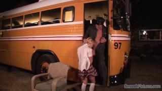 SMASH PICTURES- Sexy Young Tegan Summers Gets her Tight Pussy Fucked in a School Bus - Pornhub.com 8