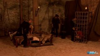 Things are getting very Slippery in this Medieval Dungeon as the Group Sex Takes Place - Pornhub.com 1
