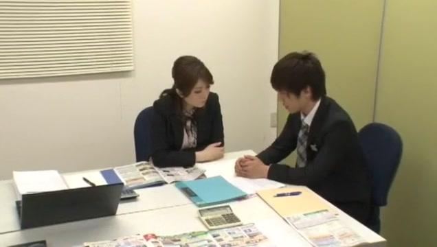 Exotic Japanese girl Ai Haneda in Amazing Office, Close-up JAV clip - 2