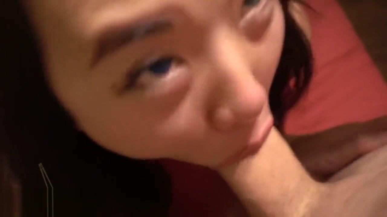 BLUE Eyes Asian Moaning for Creampie & THROATFUCKS his cock WMAF - 2