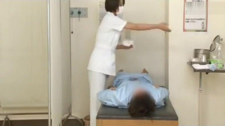 japanese nurse handjob , blowjob and sex service in hospital - 2