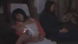 Tube77  Girl gets hardcore creampie on the train while her mom sleeps besides Cousin - 1