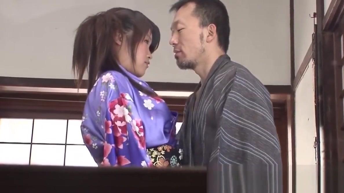 Japanese teen geisha has her hairy pussy toyed in a dojo - 1