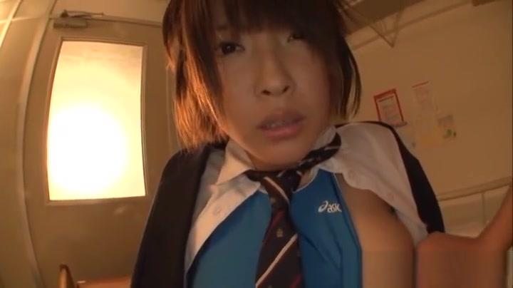 Yuzu Ogura pigtailed Asian teen enjoys hardcore action - 1