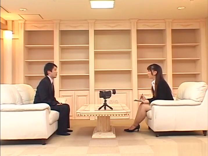 Banho  Big tit Asian Ai Sayama interviews for office job Caliente - 1