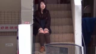 4some  Asian teen shows panties Petite - 1