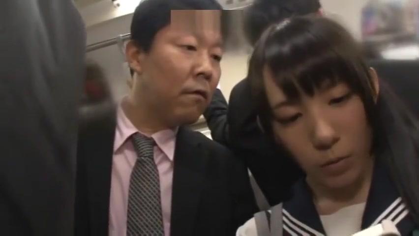 Small  Groping School girl in a overcrowded train 1 Nutaku - 1