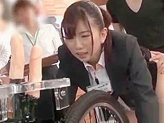 Glamour SOD FEMALE EMPLOYEE 2 HOLES ALTERNATING INSERT ACME BICYCLE IS OK!YUKA HONBASHI, A FEMALE EMPLOYEE OF THE ORGANIZATION DEPARTMENT, WHO BECAME A LABORATORY BASE FOR NEW DEVELOPMENT HIMSELF YoungPornVideos