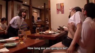 Atm  Japansk gruppe sex i restaurant Latinos - 1