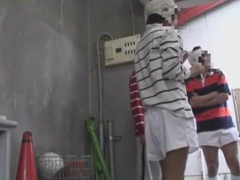 Athletic  Horny Japanese chick in Exotic Outdoor, Gangbang JAV video Monster Cock - 1