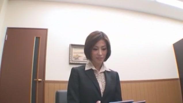 Crazy Japanese model Akari Asahina in Hottest Secretary, Small Tits JAV scene - 1