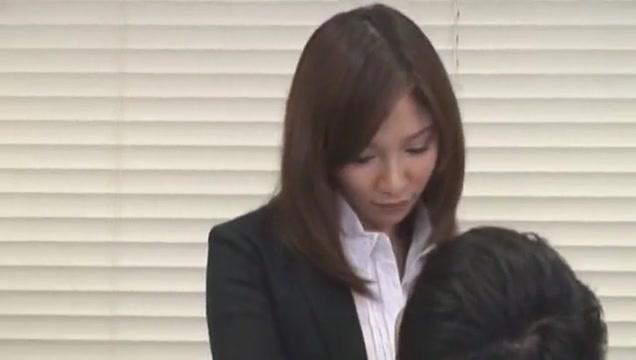 Amazing Japanese model Nanako Hirai in Horny POV, Office JAV scene - 2