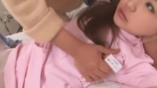 Bear  Exotic Japanese chick Mahiru Hino in Incredible Fingering, Nurse/Naasu JAV video Spycam - 1