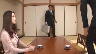 CelebrityF  Amazing Japanese girl Risa Kasumi in Crazy Stockings, Wife JAV movie GamCore - 1